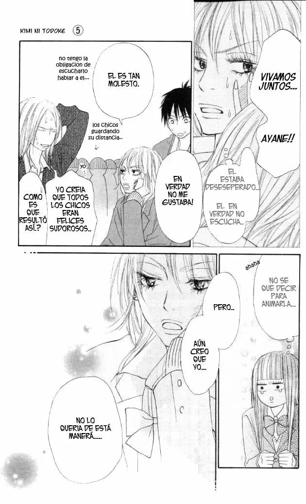Kimi Ni Todoke capítulo 21, página 13