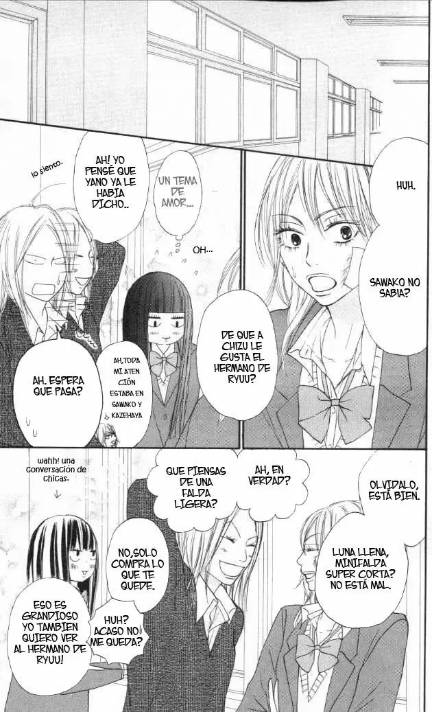 Kimi Ni Todoke capítulo 21, página 19