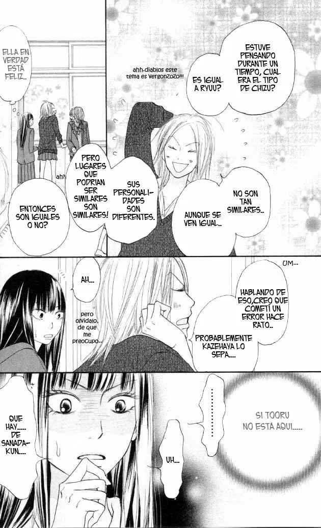 Kimi Ni Todoke capítulo 21, página 20