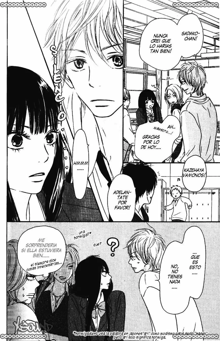 Kimi Ni Todoke capítulo 31, página 36