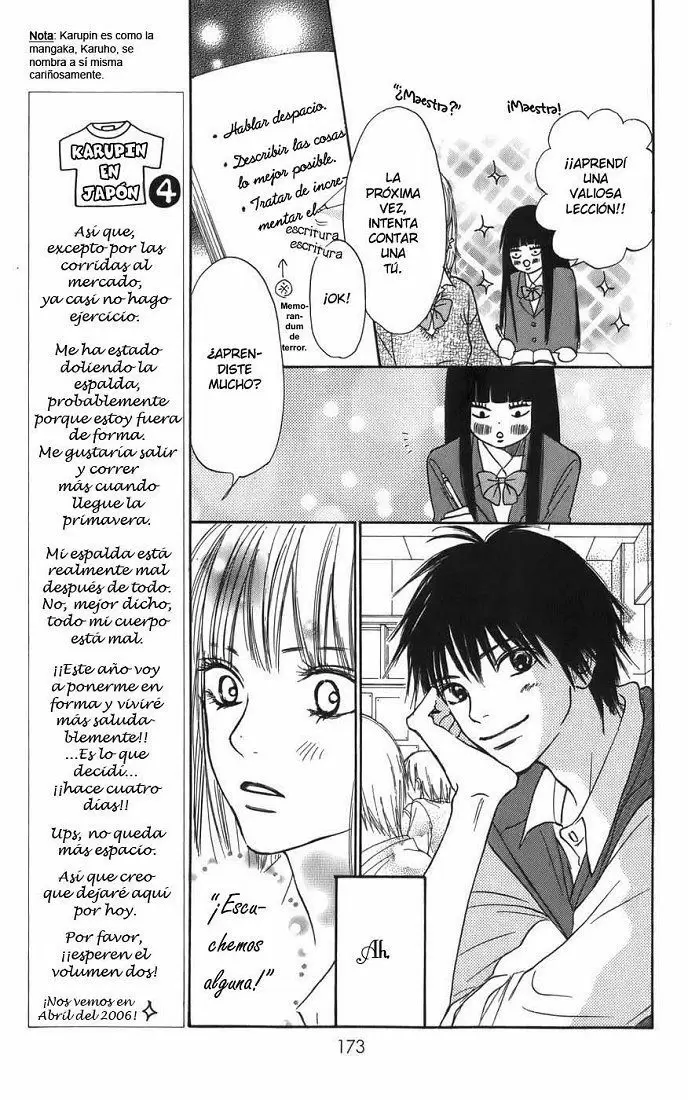 Kimi Ni Todoke capítulo 4, página 11