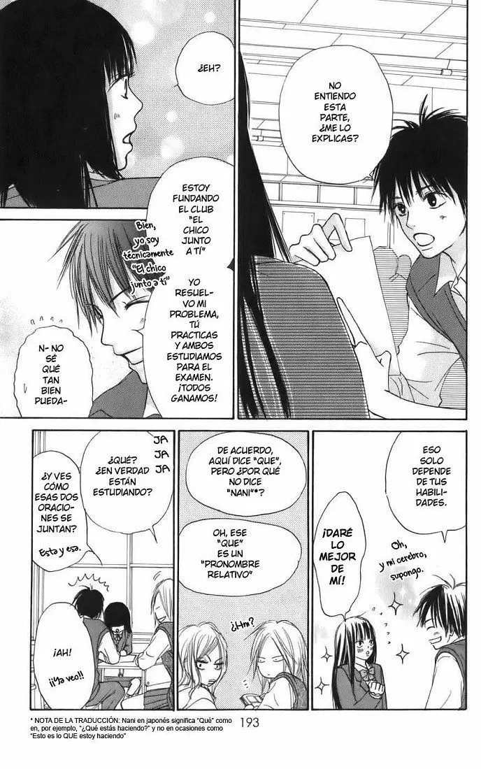 Kimi Ni Todoke capítulo 4, página 31