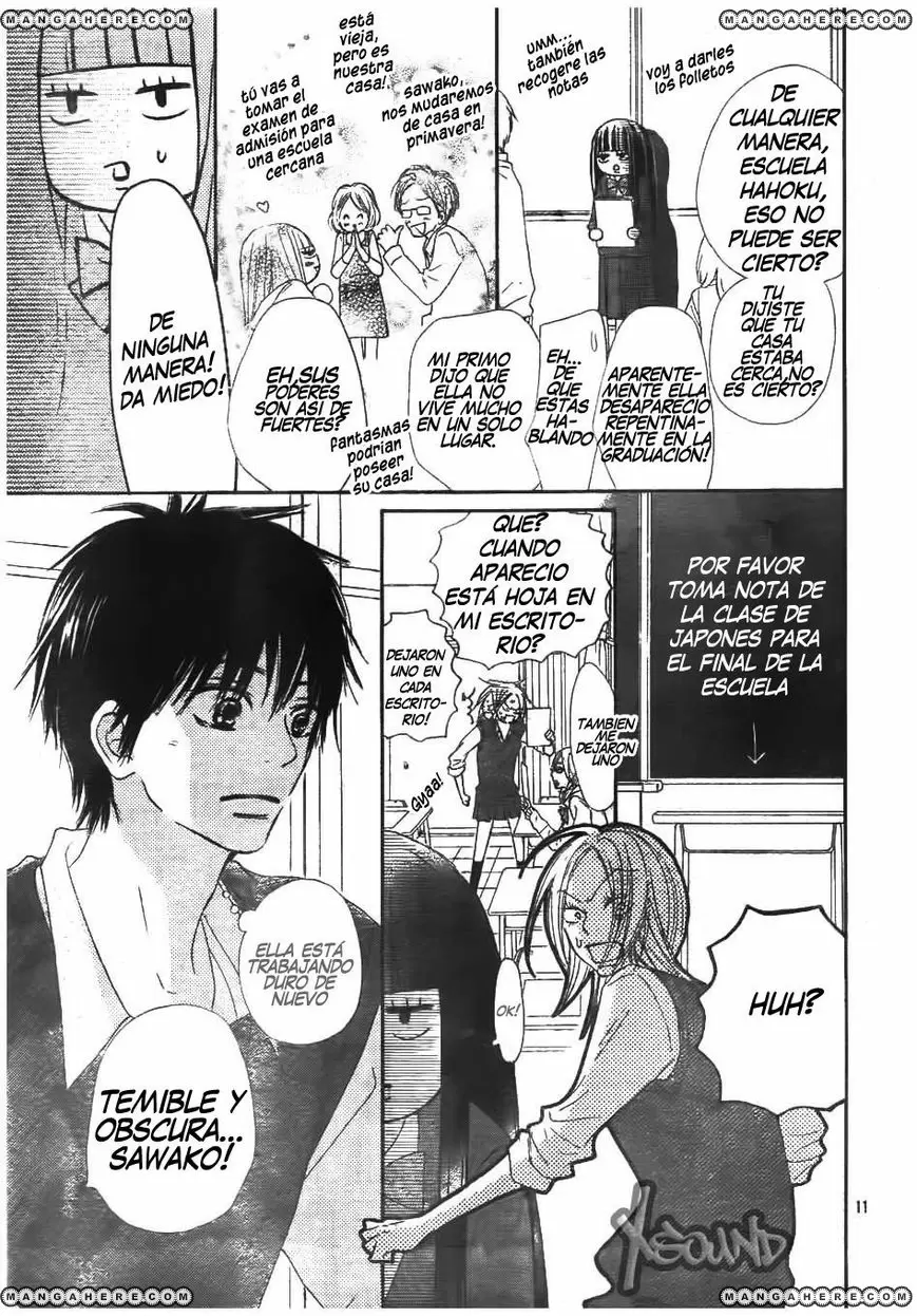 Kimi Ni Todoke capítulo 45, página 11