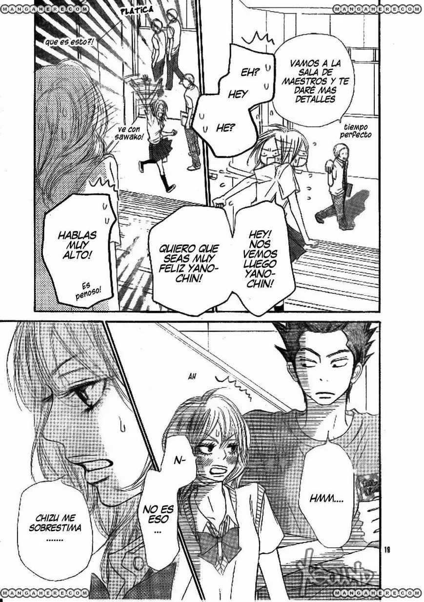 Kimi Ni Todoke capítulo 46, página 19