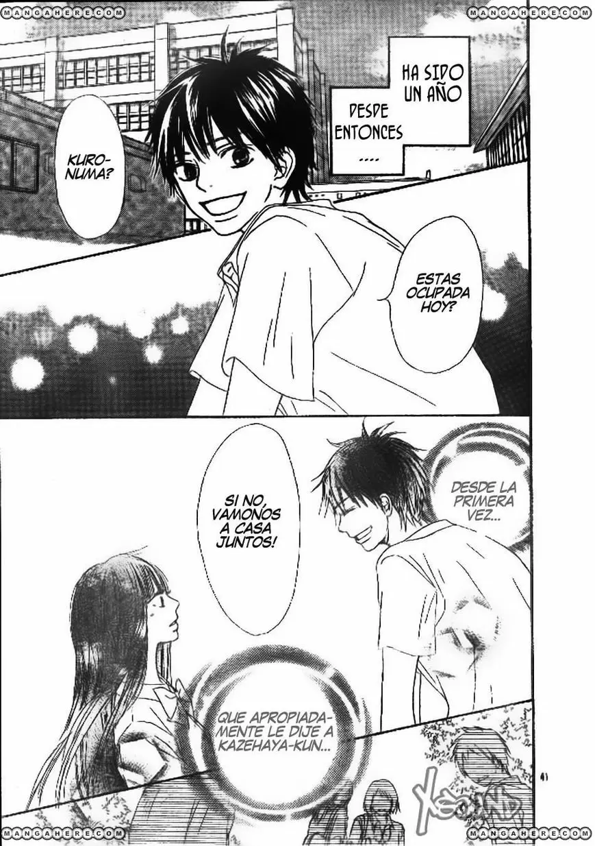 Kimi Ni Todoke capítulo 46, página 41