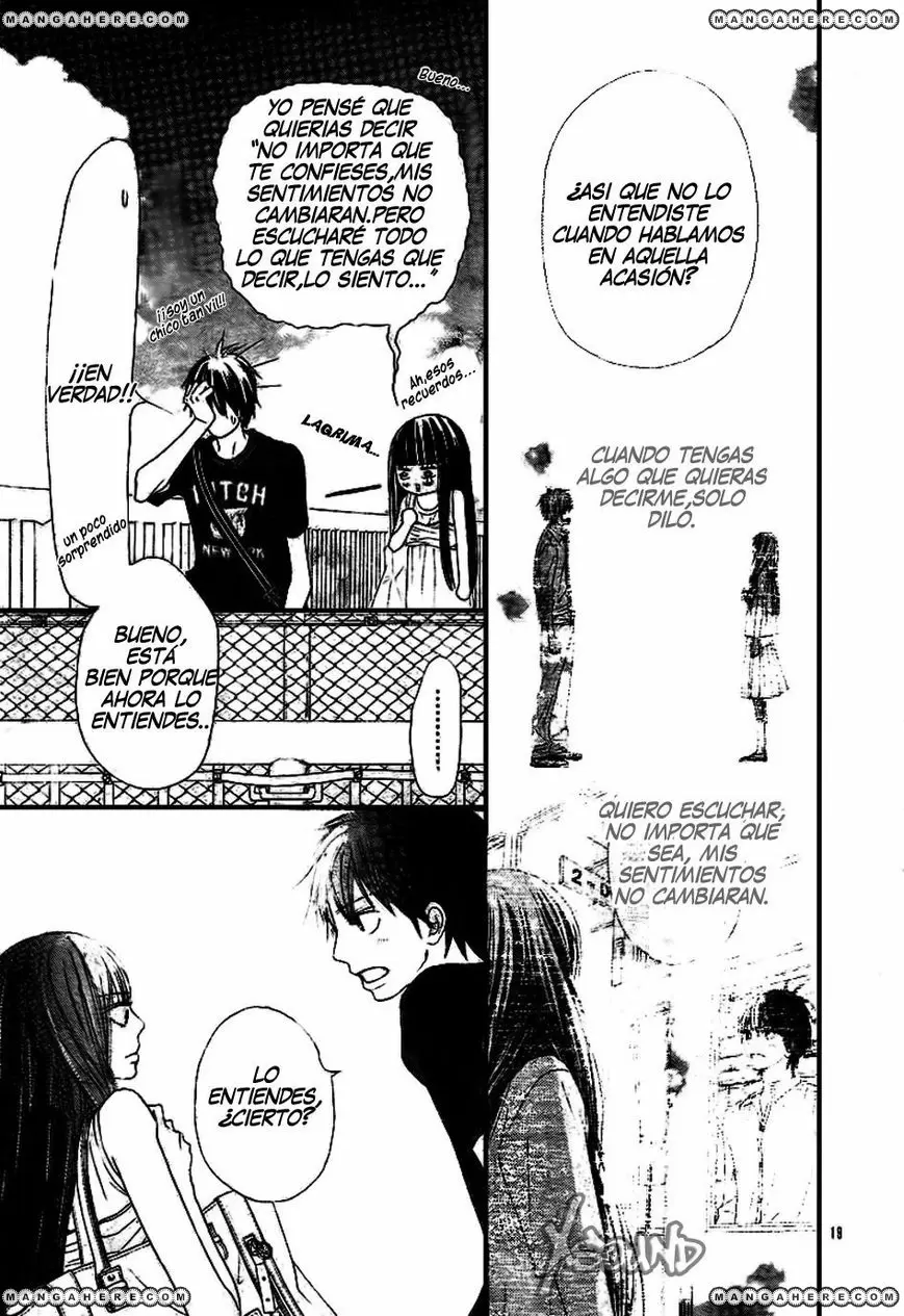 Kimi Ni Todoke capítulo 47, página 18