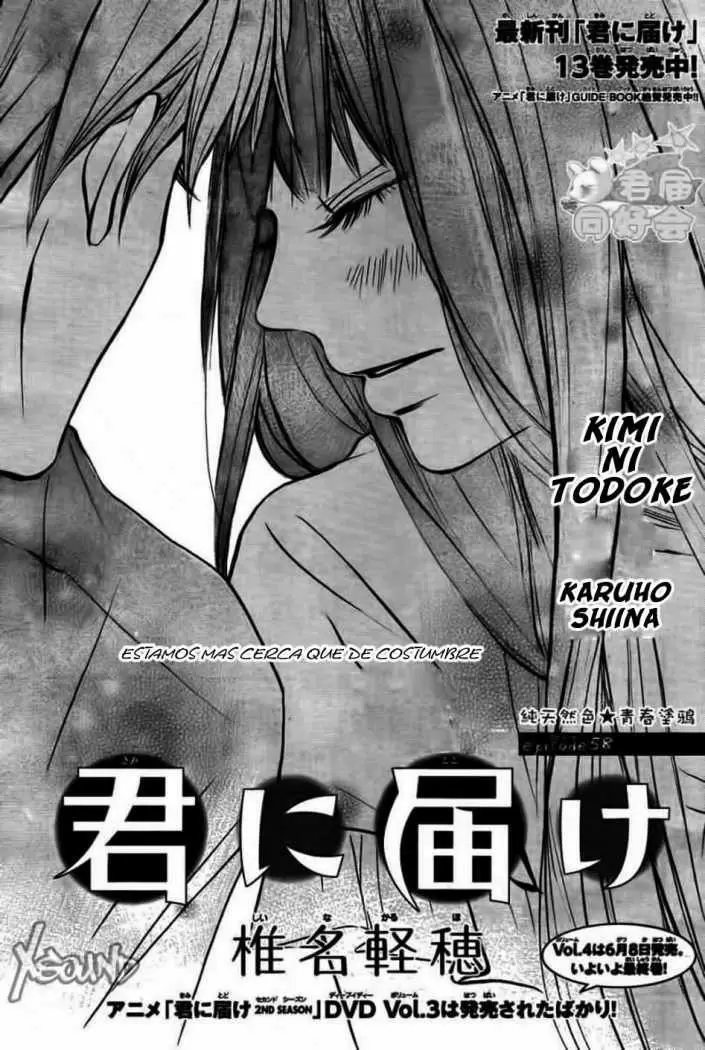 Kimi Ni Todoke capítulo 59, página 2