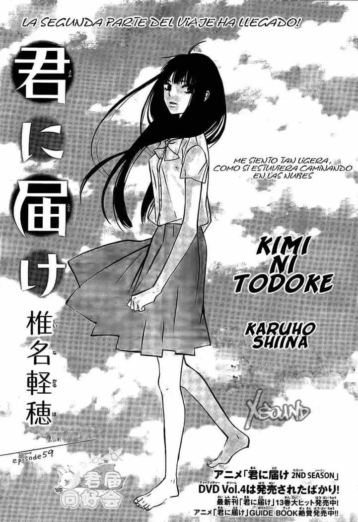 Kimi Ni Todoke capítulo 60, página 2