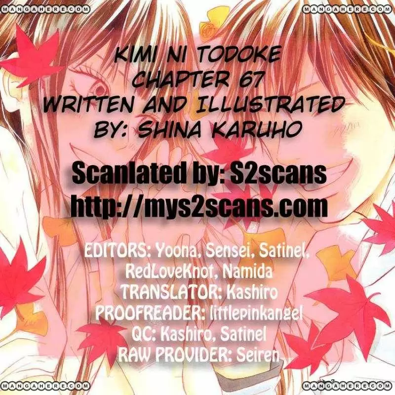 Kimi Ni Todoke capítulo 68, página 2