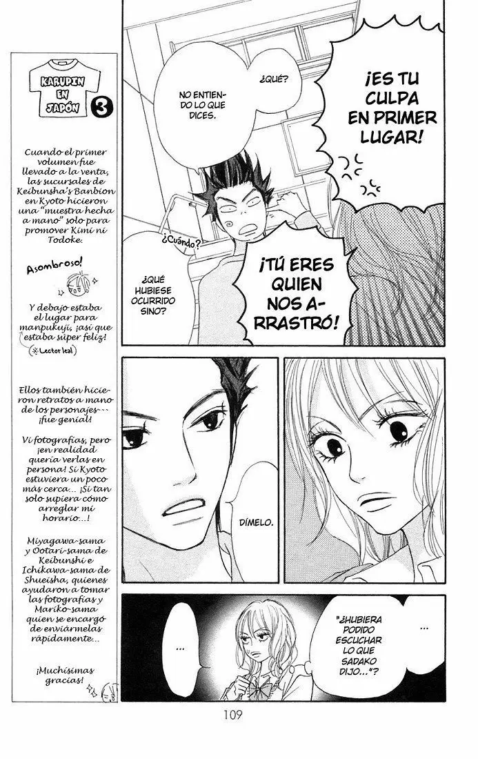 Kimi Ni Todoke capítulo 7, página 16