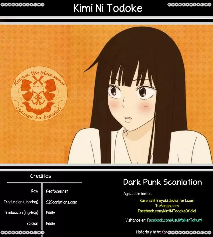 Kimi Ni Todoke capítulo 75, página 1