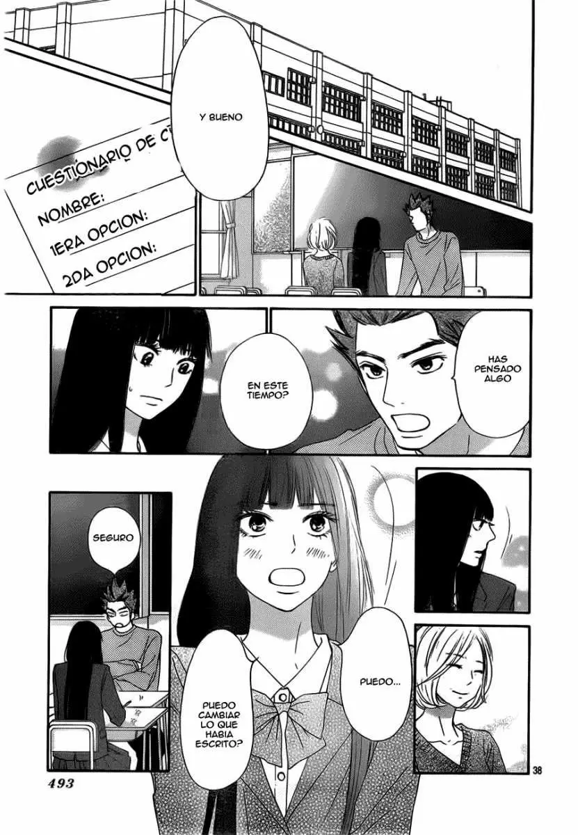 Kimi Ni Todoke capítulo 81, página 40