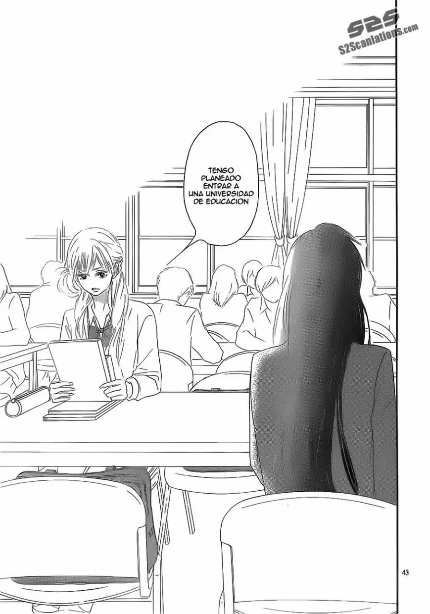 Kimi Ni Todoke capítulo 86, página 46
