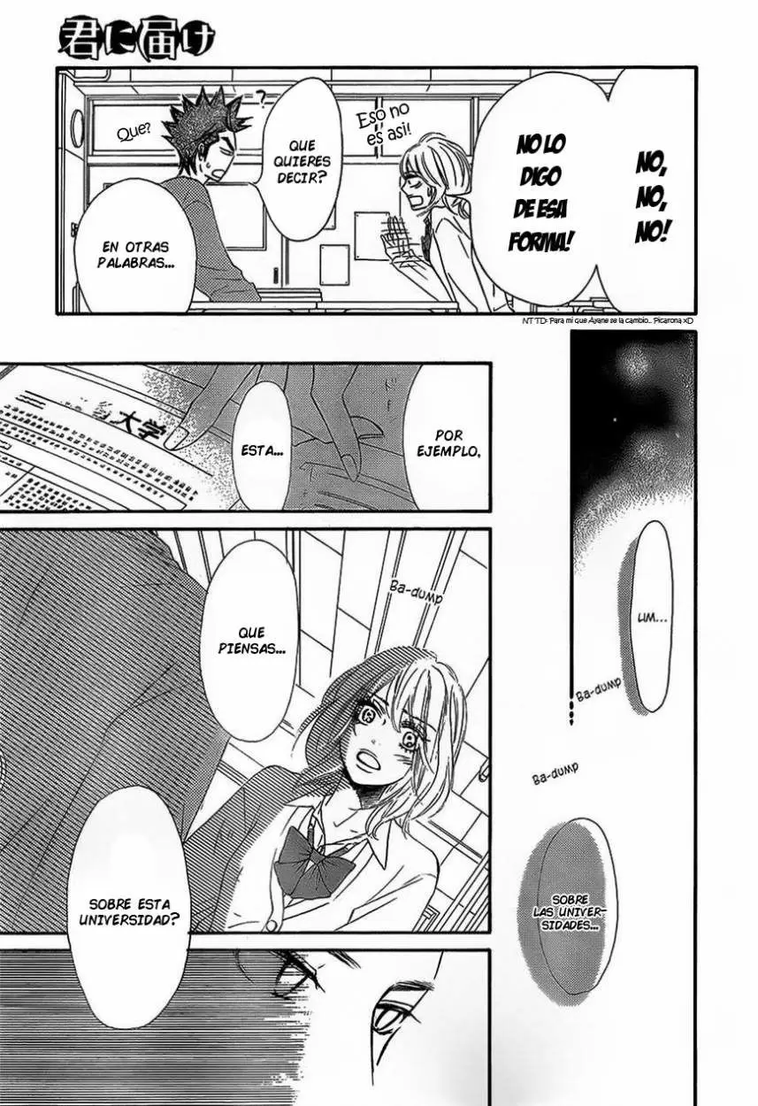 Kimi Ni Todoke capítulo 88, página 23