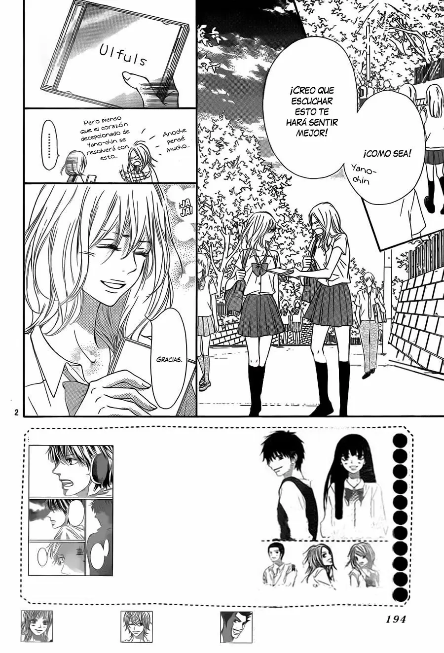 Kimi Ni Todoke capítulo 94, página 4