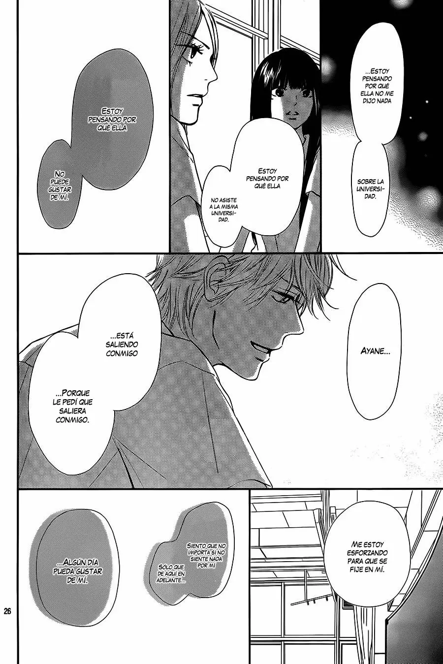 Kimi Ni Todoke capítulo 94, página 28
