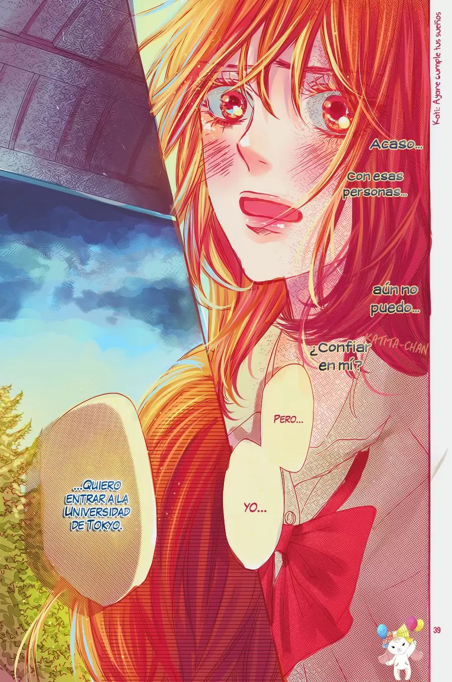 Kimi Ni Todoke capítulo 94, página 41