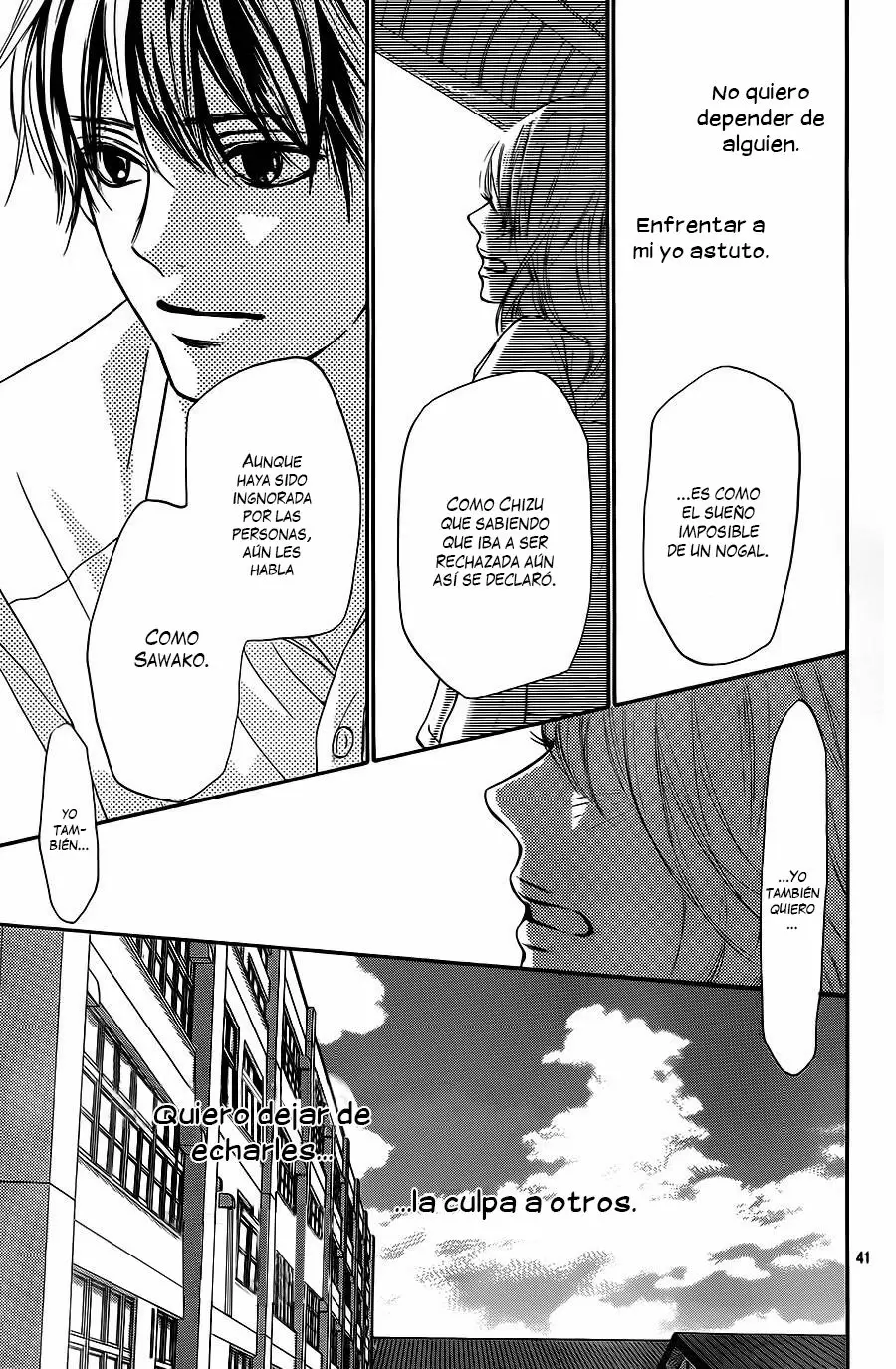 Kimi Ni Todoke capítulo 94, página 44