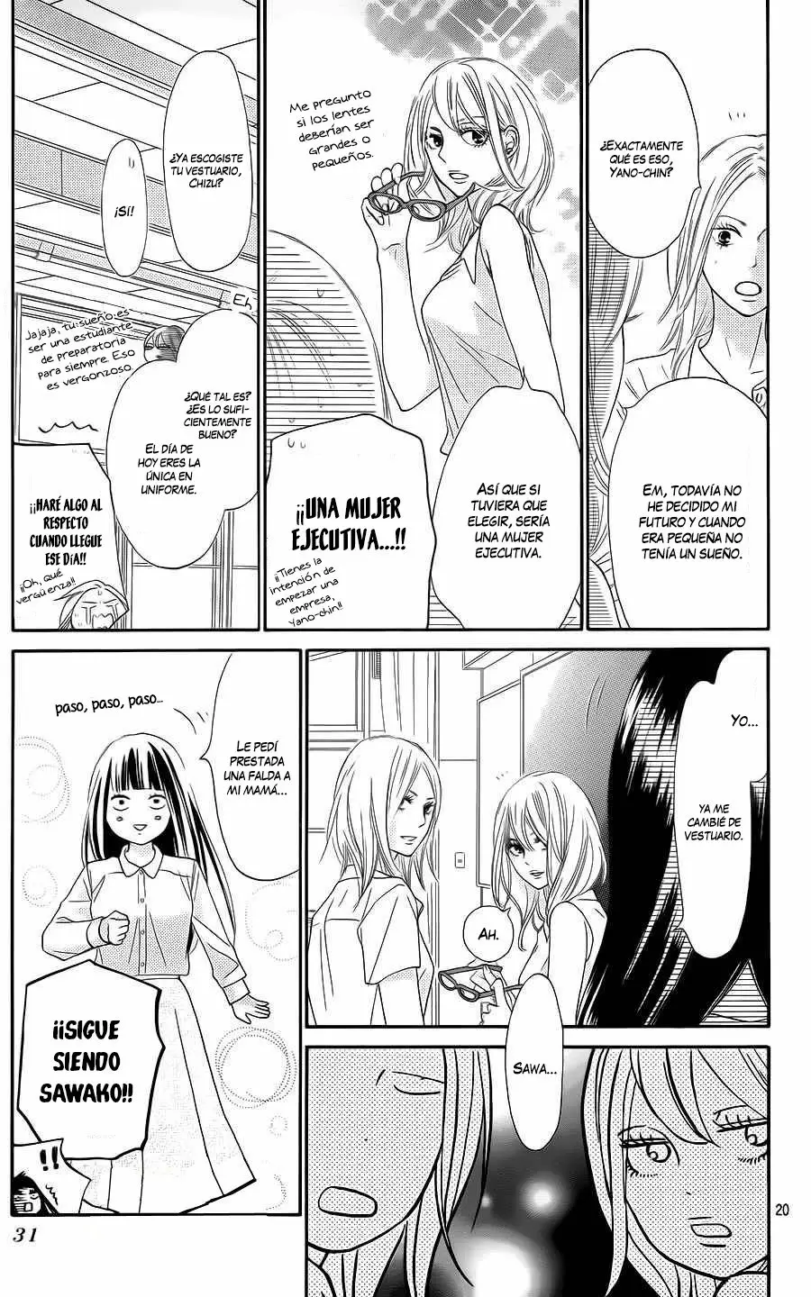 Kimi Ni Todoke capítulo 96, página 22