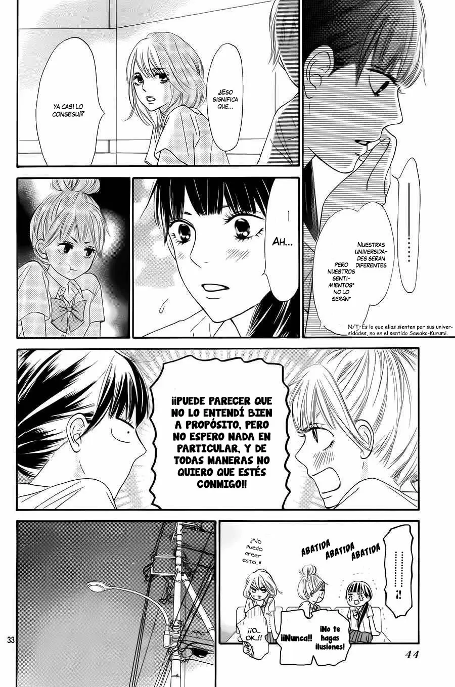 Kimi Ni Todoke capítulo 96, página 35