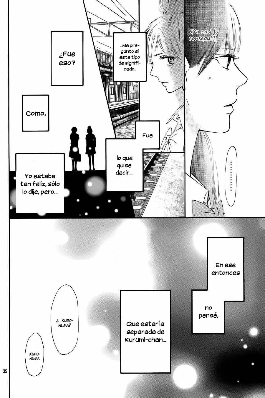 Kimi Ni Todoke capítulo 96, página 37