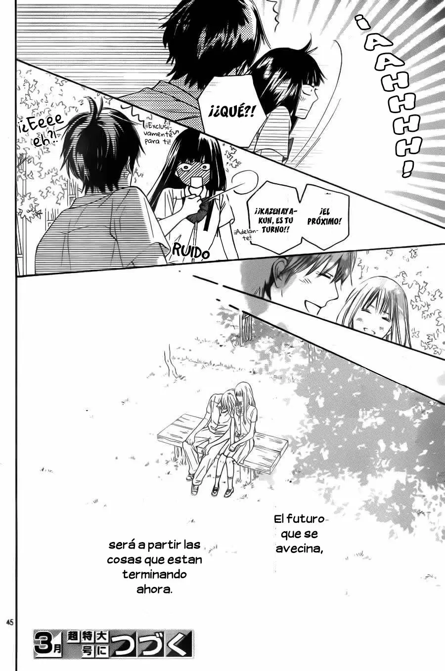 Kimi Ni Todoke capítulo 96, página 47