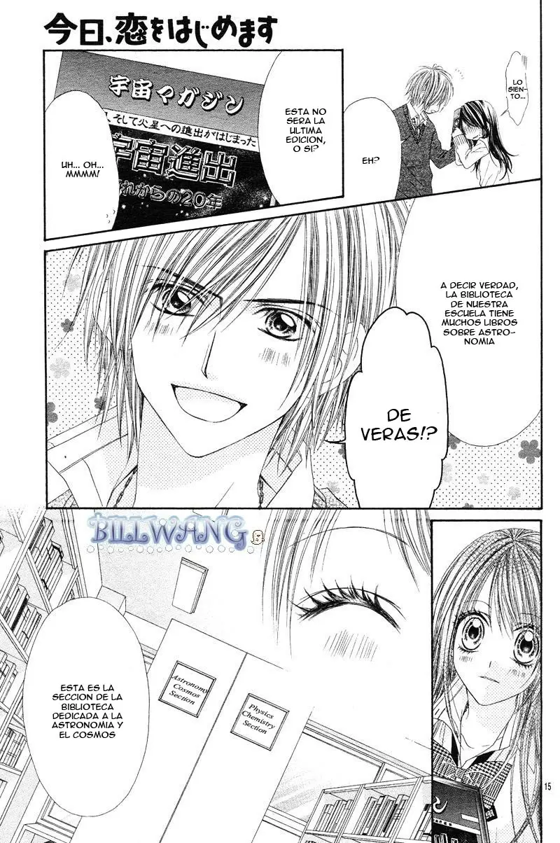 Kyou, Koi wo Hajimemasu capítulo 16, página 17