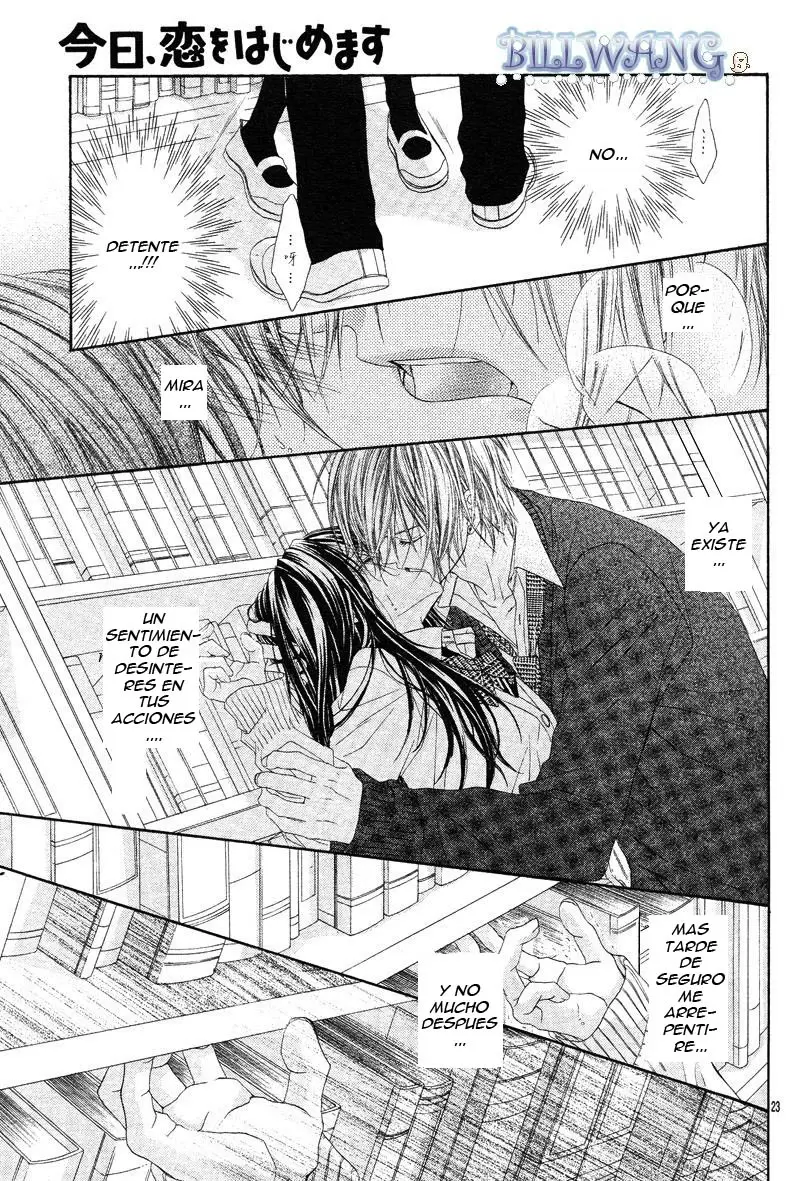 Kyou, Koi wo Hajimemasu capítulo 16, página 25