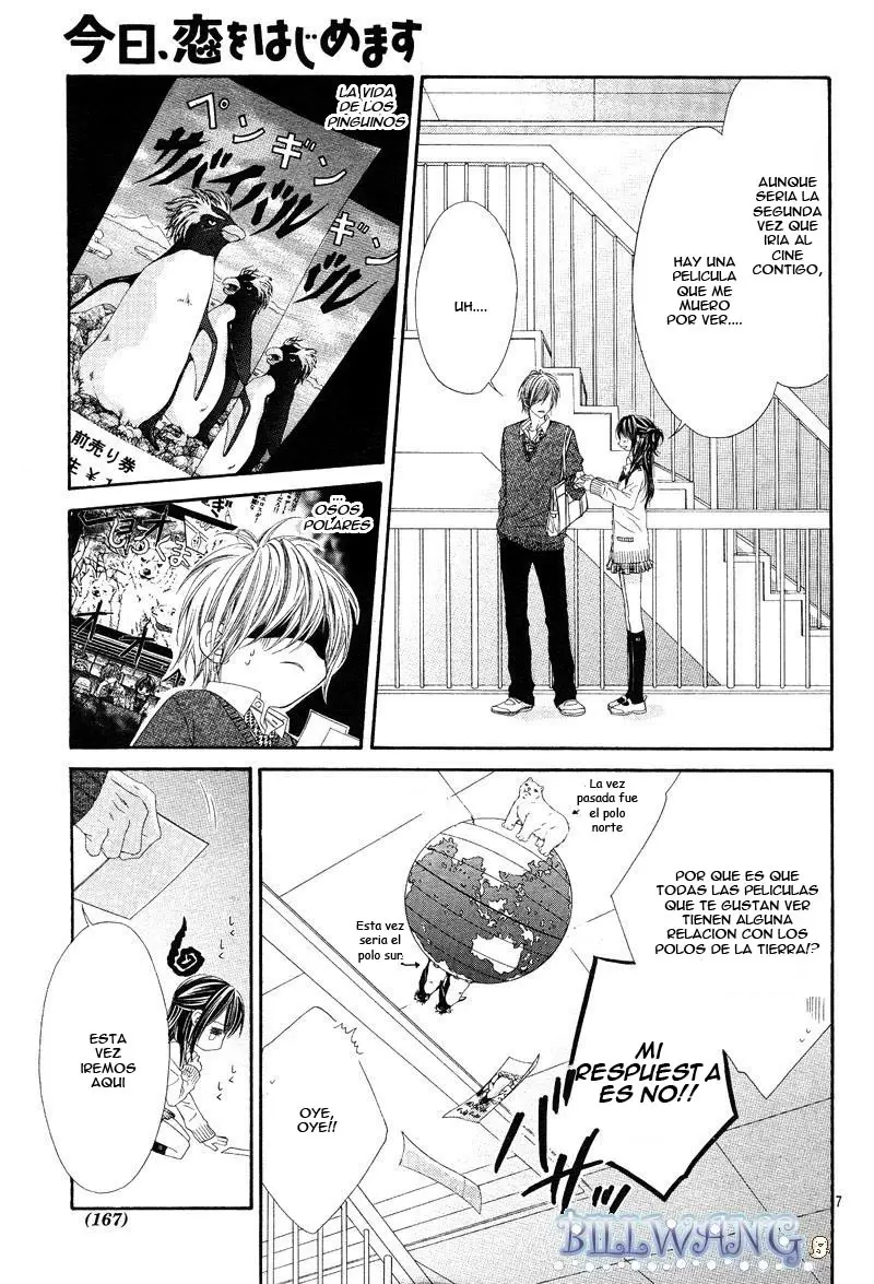 Kyou, Koi wo Hajimemasu capítulo 17, página 7