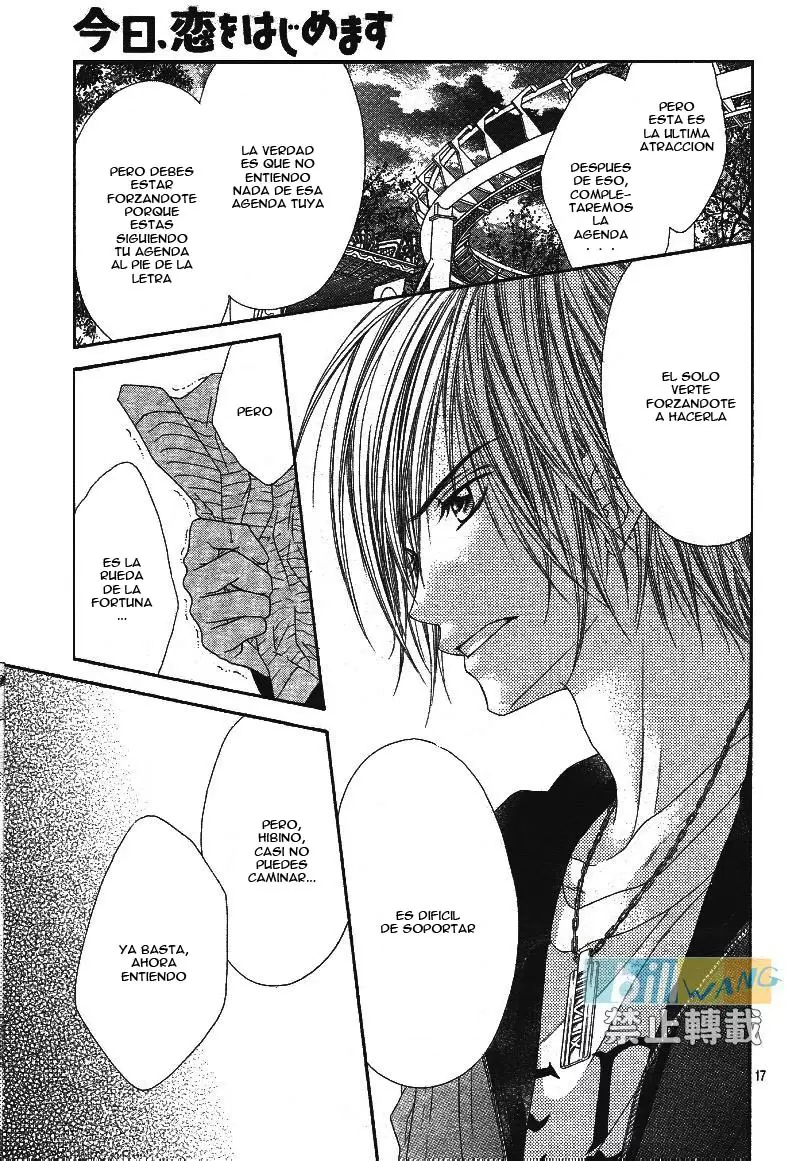 Kyou, Koi wo Hajimemasu capítulo 18, página 17