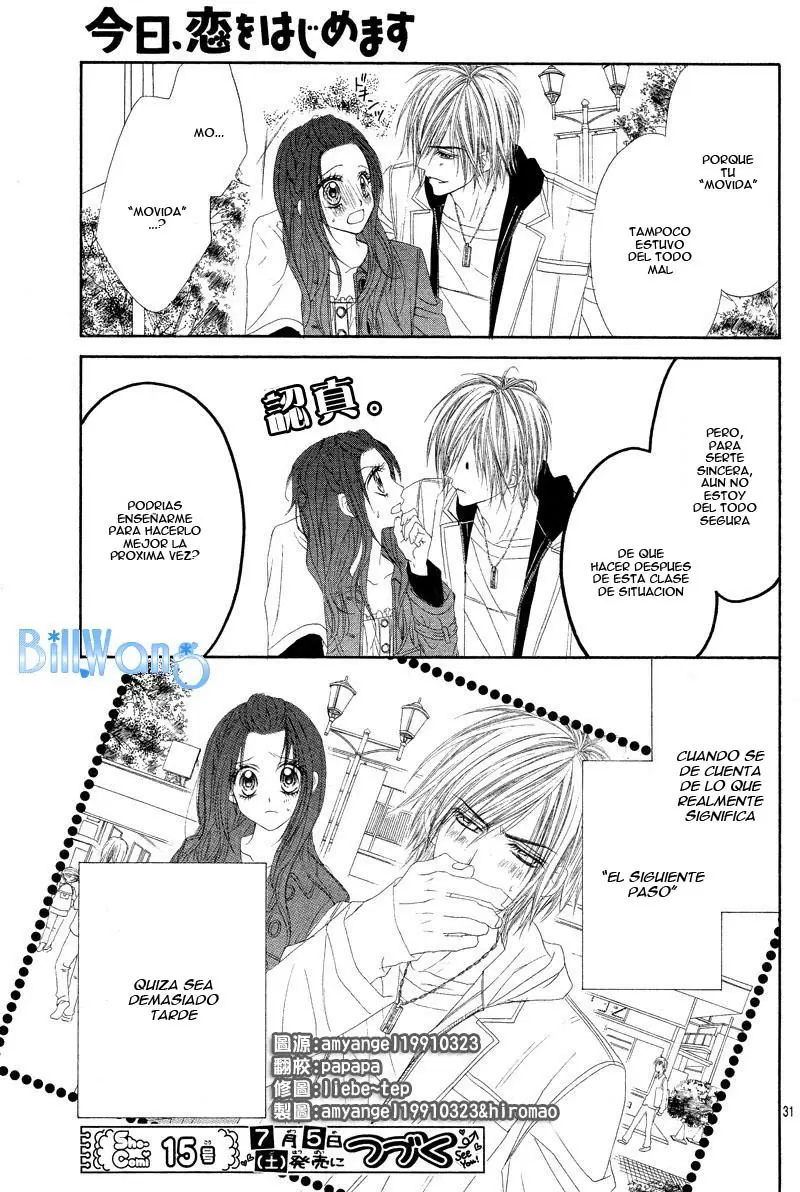 Kyou, Koi wo Hajimemasu capítulo 19, página 29