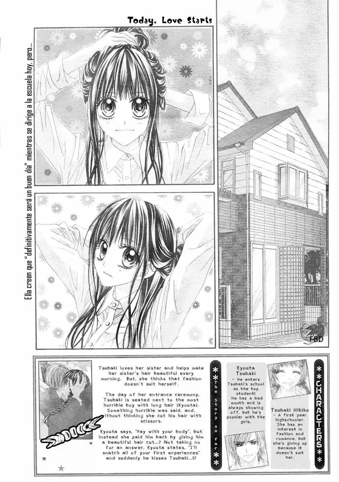 Kyou, Koi wo Hajimemasu capítulo 2, página 1
