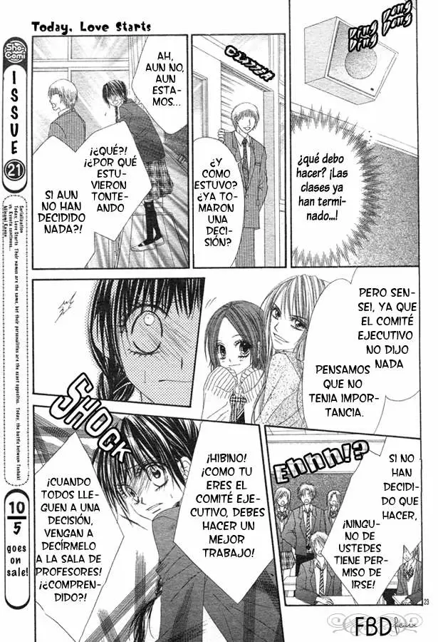 Kyou, Koi wo Hajimemasu capítulo 2, página 23