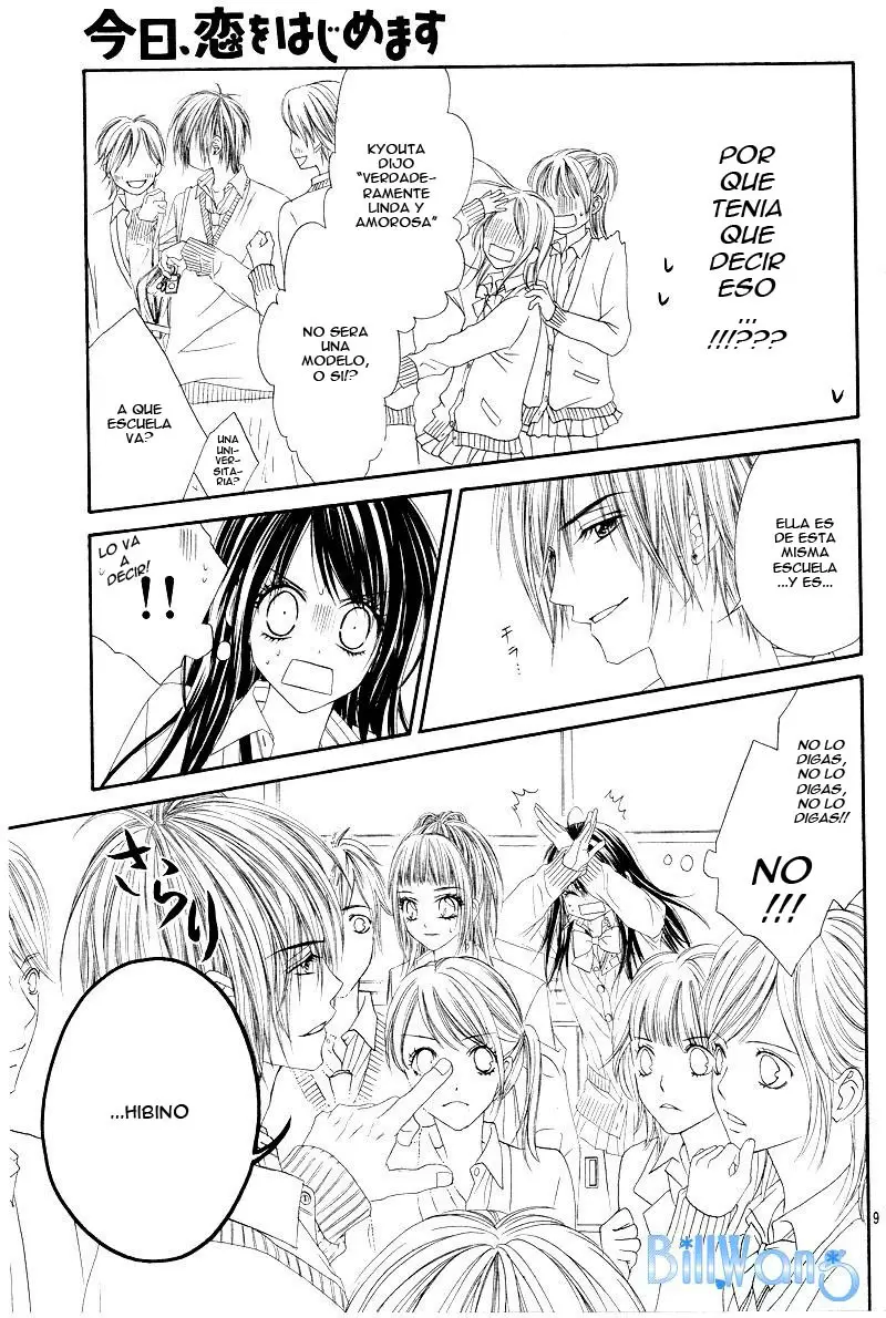 Kyou, Koi wo Hajimemasu capítulo 20, página 9