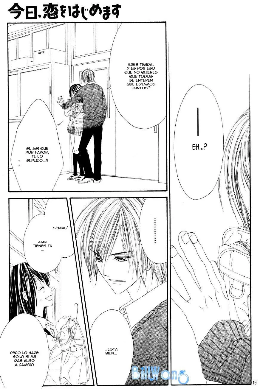 Kyou, Koi wo Hajimemasu capítulo 20, página 19
