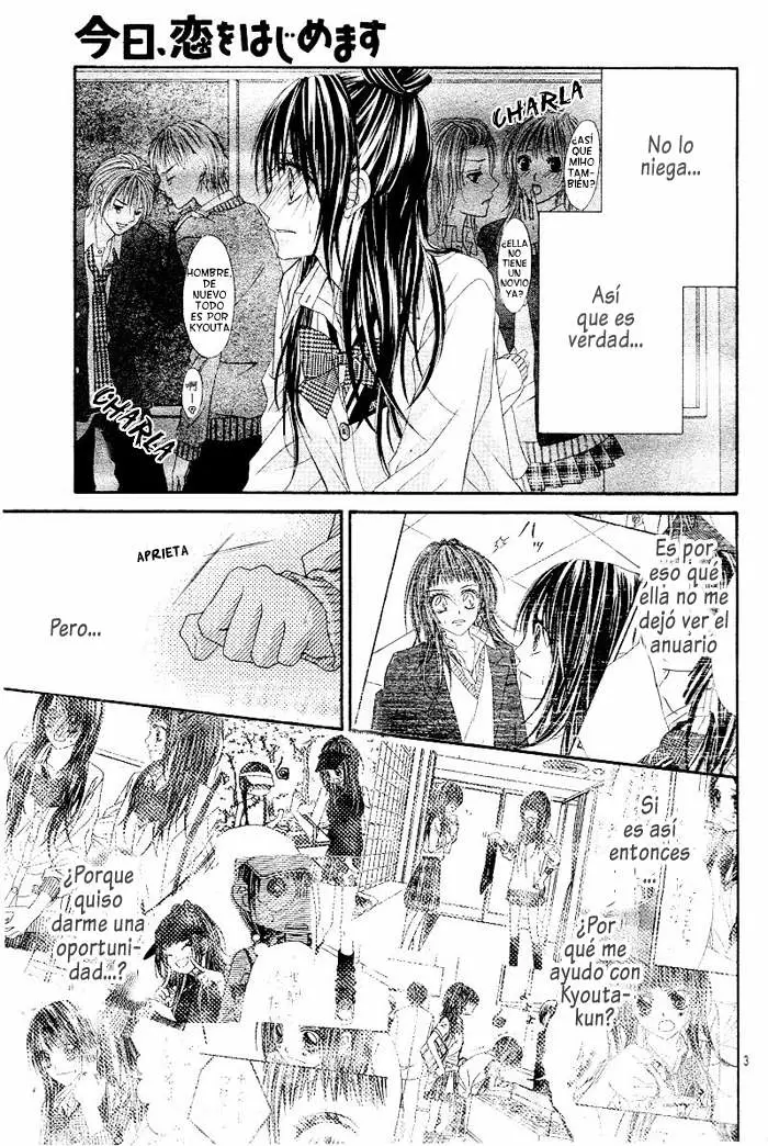 Kyou, Koi wo Hajimemasu capítulo 21, página 4