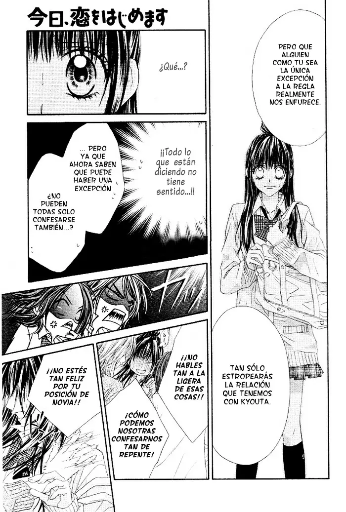 Kyou, Koi wo Hajimemasu capítulo 21, página 20