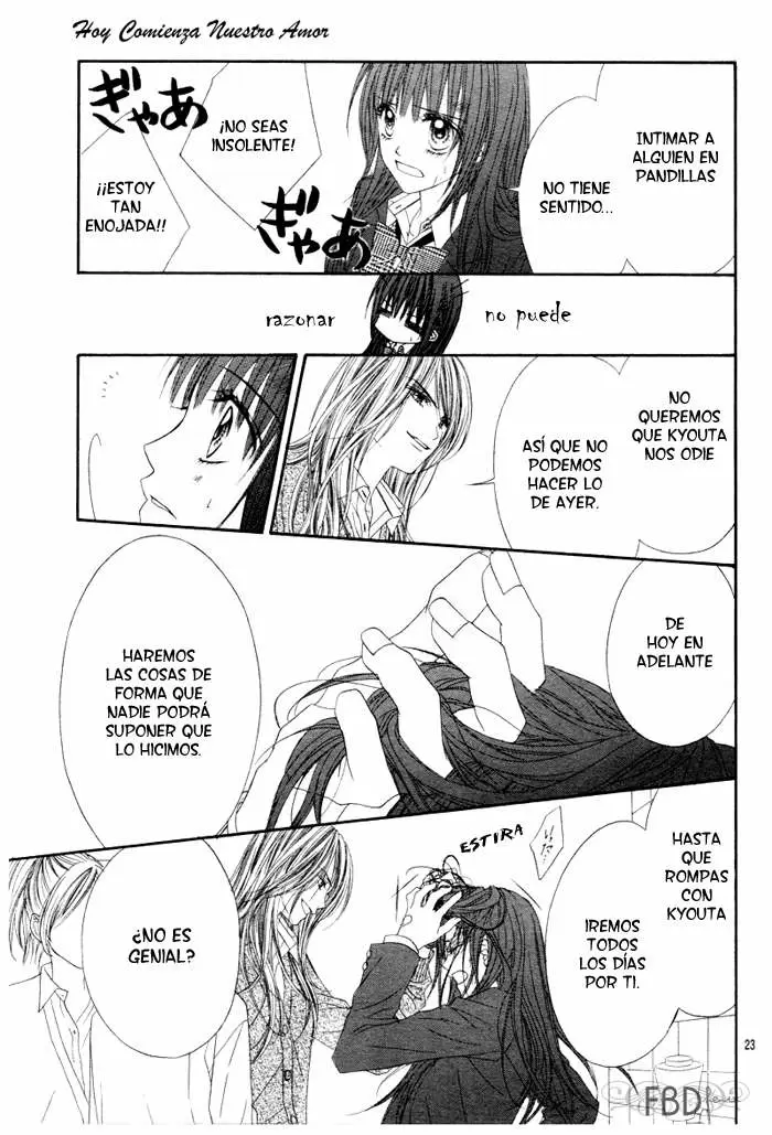 Kyou, Koi wo Hajimemasu capítulo 22, página 22