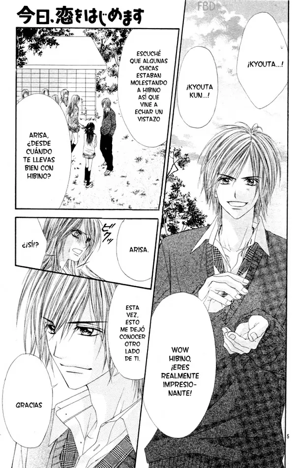 Kyou, Koi wo Hajimemasu capítulo 26, página 5
