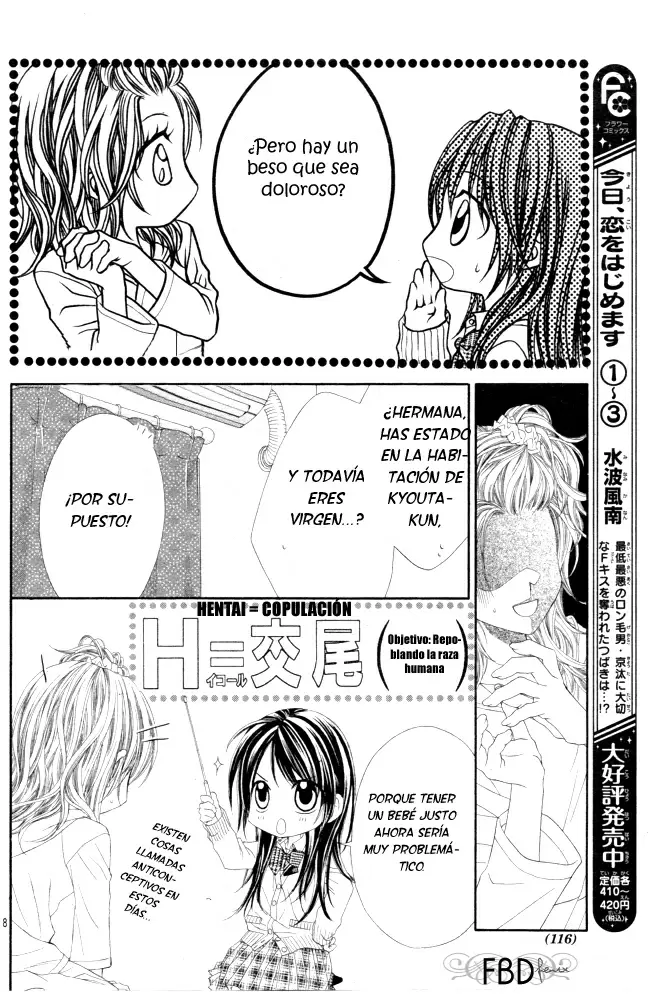 Kyou, Koi wo Hajimemasu capítulo 27, página 8