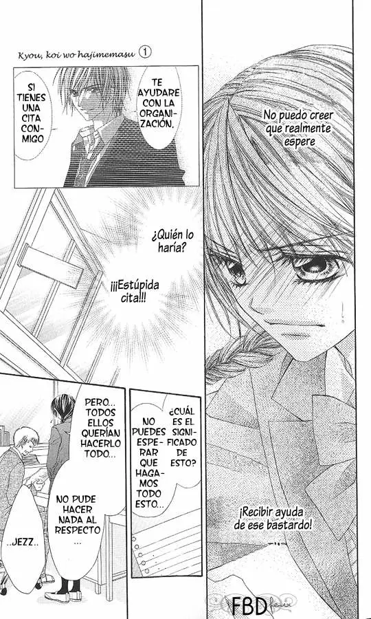 Kyou, Koi wo Hajimemasu capítulo 3, página 7