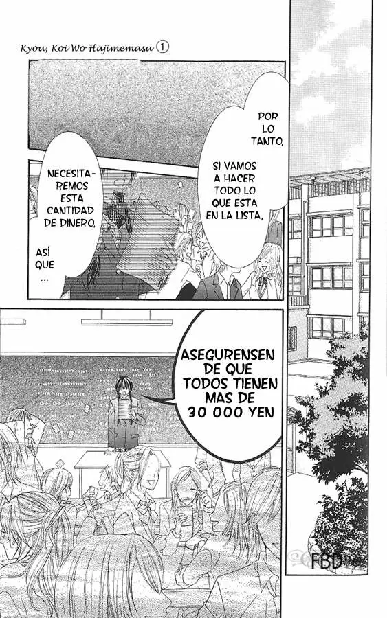 Kyou, Koi wo Hajimemasu capítulo 3, página 9