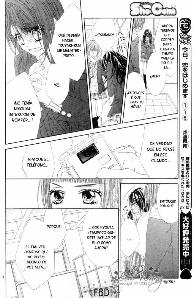 Kyou, Koi wo Hajimemasu capítulo 35, página 14