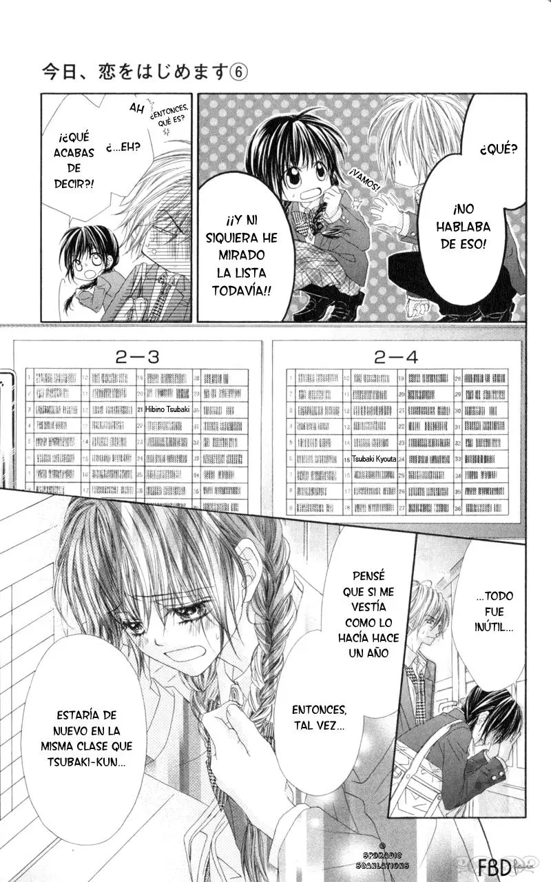 Kyou, Koi wo Hajimemasu capítulo 36, página 13