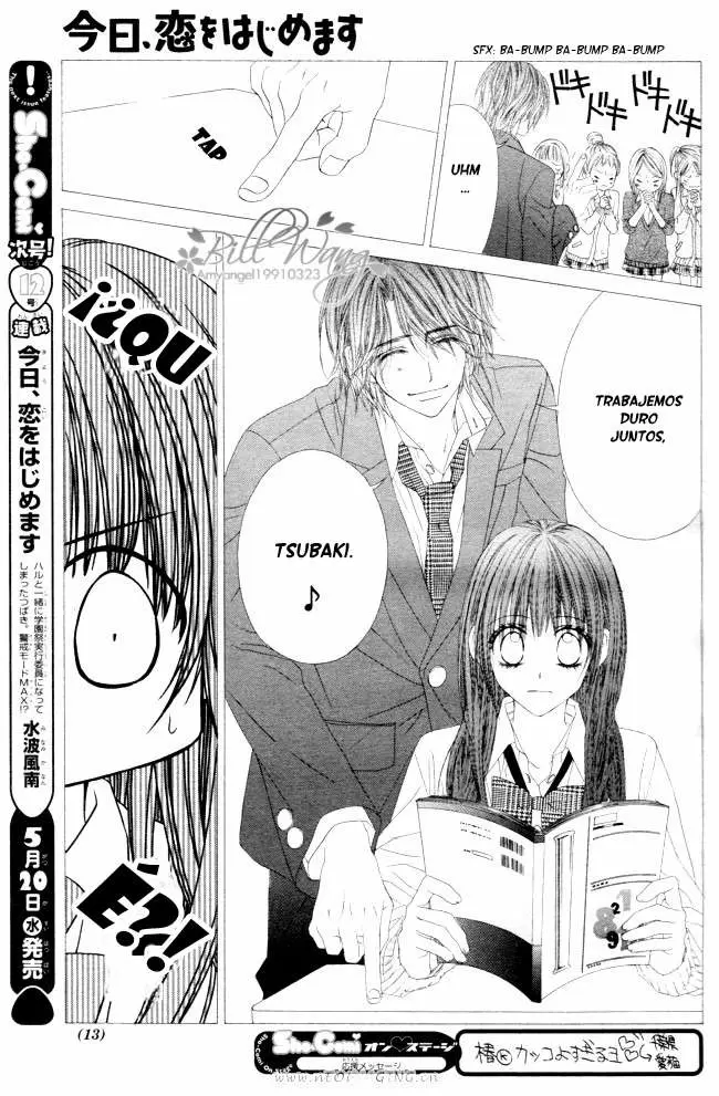 Kyou, Koi wo Hajimemasu capítulo 39, página 3
