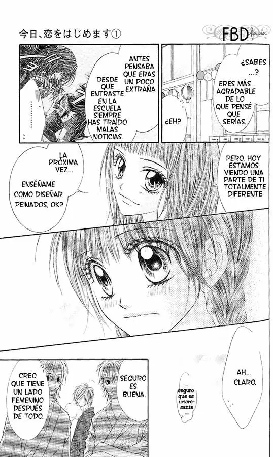 Kyou, Koi wo Hajimemasu capítulo 4, página 14