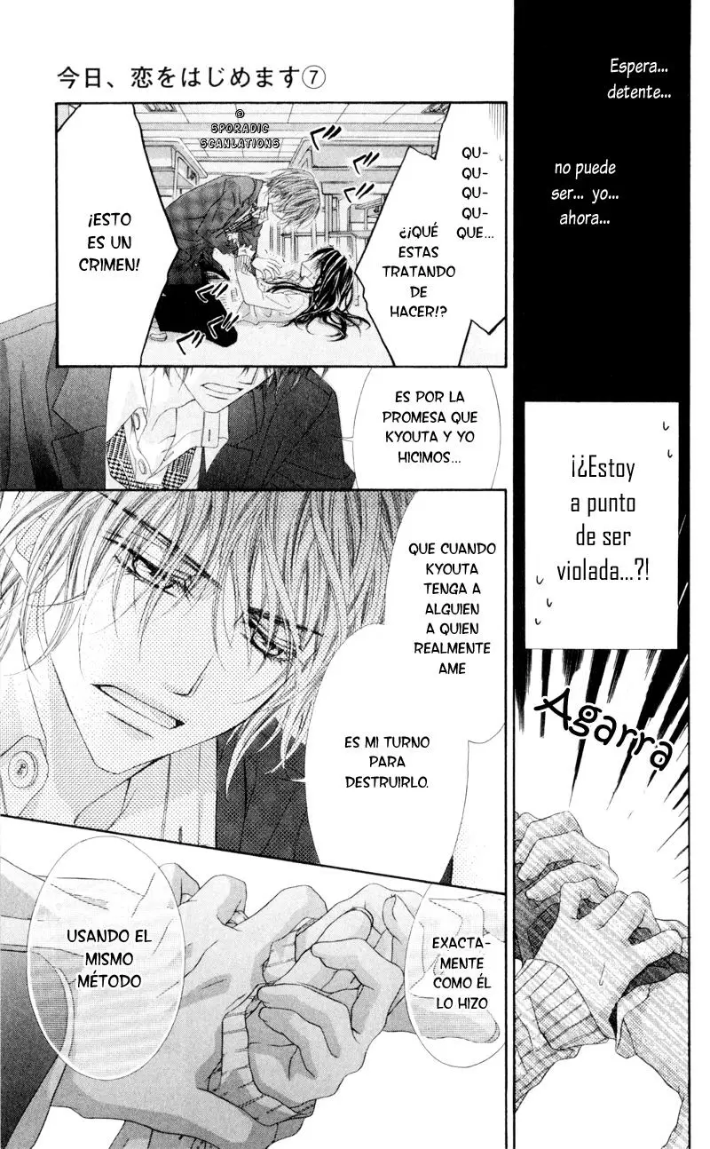 Kyou, Koi wo Hajimemasu capítulo 40, página 7