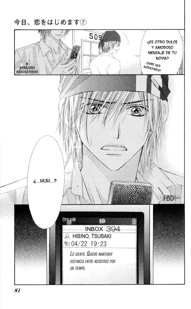 Kyou, Koi wo Hajimemasu capítulo 40, página 25