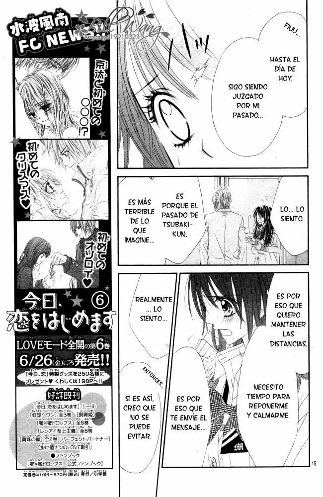 Kyou, Koi wo Hajimemasu capítulo 41, página 15