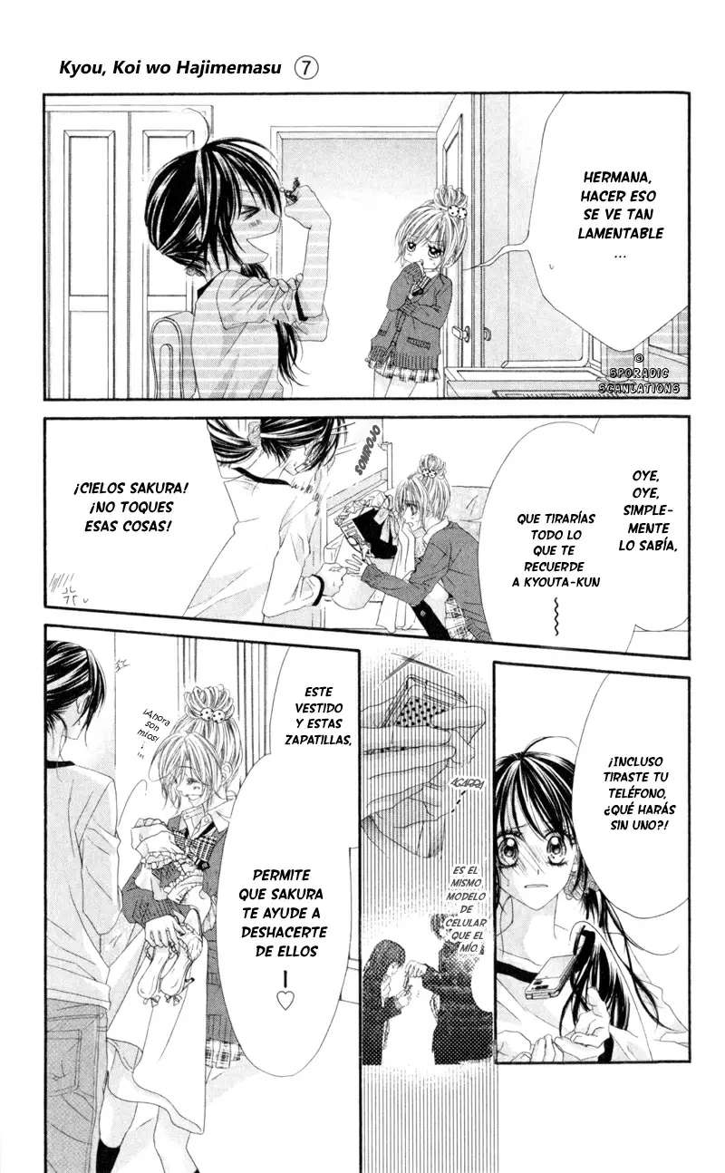 Kyou, Koi wo Hajimemasu capítulo 42, página 8